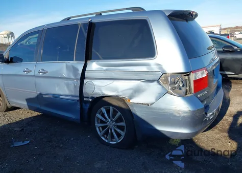 2007 Honda Odyssey Ex z USA, uszkodzony, nr VIN 5FNRL384X7B121072